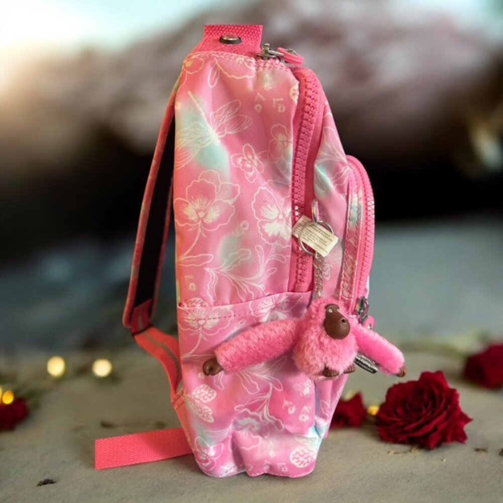 Kipling NEW Seoul GARDEN CLOUDS Backpack - Picture 8 of 8